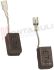 Immagine di COPPIA SPAZZOLE BOSCH 6X8X12MM. ORIGINALE