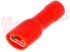 Immagine di FASTON FEMMINA ISOL. ROSSO 1.5MMQ PER 4.8X0.8MM.