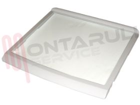 Visualizza i dettagli per RIPIANO IN VETRO CON TELAIO 420X380MM. Immagine di RIPIANO IN VETRO CON TELAIO 420X380MM.