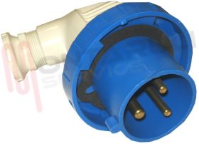 Visualizza i dettagli per SPINA MOBILE CEE 90° 2P+T 32A 220V Immagine di SPINA MOBILE CEE 90° 2P+T 32A 220V