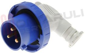 Visualizza i dettagli per SPINA MOBILE CEE 90° 2P+T 16A 220V IP67 Immagine di SPINA MOBILE CEE 90° 2P+T 16A 220V IP67