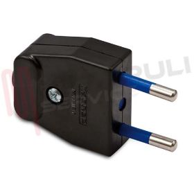 Visualizza i dettagli per SPINA VOLANTE 2P 10A NERA MASTER ART.5110 Immagine di SPINA VOLANTE 2P 10A NERA MASTER ART.5110