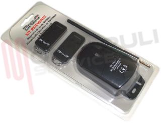 Immagine di KIT RICEVENTE 2 CANALI + 2 TELECOMANDI 433MHZ DA ESTERNO