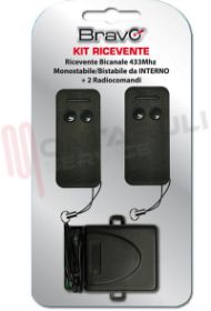 Visualizza i dettagli per KIT RICEVENTE 2 CANALI + 2 TELECOMANDI 433MHZ DA INTERNO Immagine di KIT RICEVENTE 2 CANALI + 2 TELECOMANDI 433MHZ DA INTERNO