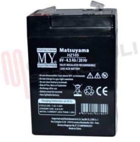 Visualizza i dettagli per BATTERIA 6V 4,5AH/20HR PIOMBO Immagine di BATTERIA 6V 4,5AH/20HR PIOMBO