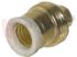 Immagine di PORTALAMPADA OTTONE-PORCELLANATO E14 ATT.M10