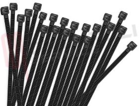 Visualizza i dettagli per FASCETTA NYLON 200X3,5MM. NERA CF. PZ.100 Immagine di FASCETTA NYLON 200X3,5MM. NERA CF. PZ.100