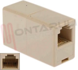 Immagine di CONNETTORE DOPPIO TELEFONICO PLUG 4/4