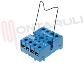 Visualizza i dettagli per ZOCCOLO RELE' A MORSETTI 8 PIN Immagine di ZOCCOLO RELE' A MORSETTI 8 PIN