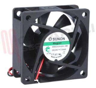 Immagine di VENTOLA ASSIALE 24V DC 60X60X25MM.