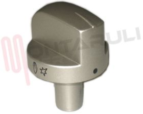 Visualizza i dettagli per MANOPOLA FUOCO GAS 96/Z INOX 122 R/A D.6MM. Immagine di MANOPOLA FUOCO GAS 96/Z INOX 122 R/A D.6MM.