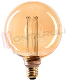 Visualizza i dettagli per LAMPADA GLASSLIGHT GLOBO LED E27 2,5W 230V 2000°K ANTIQUE Immagine di LAMPADA GLASSLIGHT GLOBO LED E27 2,5W 230V 2000°K ANTIQUE