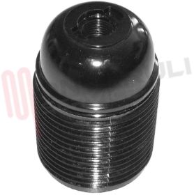 Visualizza i dettagli per PORTALAMPADA FILETTATO E27 NERO BAKELITE Immagine di PORTALAMPADA FILETTATO E27 NERO BAKELITE