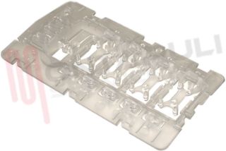 Immagine di SUPPORTO PULSANTIERA 4 TASTI TRASPARENTE