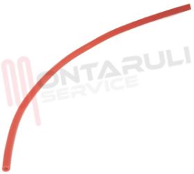Visualizza i dettagli per RACCORDO IN SILICONE ROSSO 4X8X370MM. Immagine di RACCORDO IN SILICONE ROSSO 4X8X370MM.
