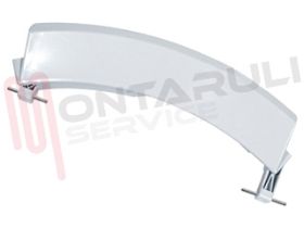 Visualizza i dettagli per MANIGLIA PORTELLONE BIANCA L=225MM. ORIGINALE Immagine di MANIGLIA PORTELLONE BIANCA L=225MM. ORIGINALE