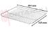 Immagine di GRIGLIA FORNO 464X343MM. ORIGINALE