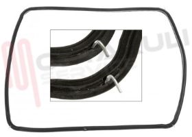 Visualizza i dettagli per GUARNIZIONE PORTA FORNO 4 LATI 450X370MM. 5 GANCI Immagine di GUARNIZIONE PORTA FORNO 4 LATI 450X370MM. 5 GANCI