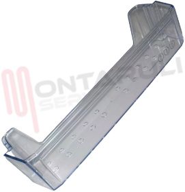 Visualizza i dettagli per BALCONCINO BOTTIGLIE TRASPARENTE BLU 490X120X100MM. Immagine di BALCONCINO BOTTIGLIE TRASPARENTE BLU 490X120X100MM.