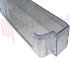 Immagine di BALCONCINO BOTTIGLIE TRASPARENTE BLU 490X120X100MM.