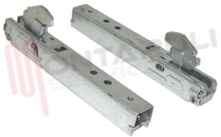 Immagine di COPPIA CERNIERA PORTA FORNO FULCRO FISSO L=170MM.