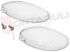 Immagine di DIFFUSORE LUCE OVALE KIT 2 PEZZI ORIGINALE