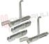 Immagine di KIT CERNIERA + PORTARULLINO PORTA FORNO GASFIRE SMEG