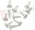 Immagine di PIOLO DIFFUSORE LUCE CAPPA 3,5X13,5X6,5 (70215) CF.10PZ.