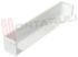 Immagine di MENSOLA BOTTIGLIE BIANCA 420X80XH.90MM.
