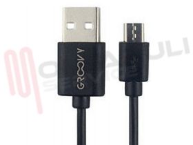 Visualizza i dettagli per CAVO USB A USB MAS-MAS MICRO 1MT NERO Immagine di CAVO USB A USB MAS-MAS MICRO 1MT NERO