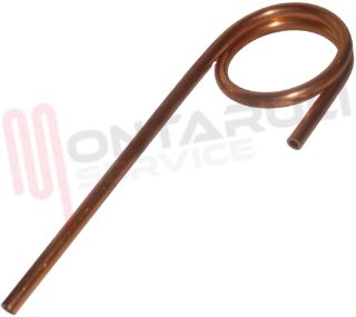 Immagine di TUBO RAME PER PRESSOSTATO 4X6X430MM.