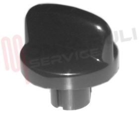 Visualizza i dettagli per MANOPOLA FUOCO NERA D.6MM. H.40,5MM. Immagine di MANOPOLA FUOCO NERA D.6MM. H.40,5MM.