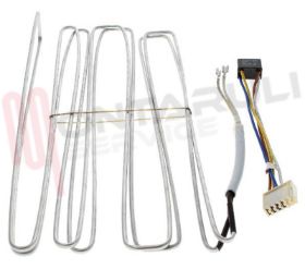 Visualizza i dettagli per RESISTENZA SBRINAMENTO + TERMOFUSIBILE 120W/72°C Immagine di RESISTENZA SBRINAMENTO + TERMOFUSIBILE 120W/72°C