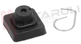 Visualizza i dettagli per GOMMINO NERO GRIGLIA SMEG ORIGINALE Immagine di GOMMINO NERO GRIGLIA SMEG ORIGINALE