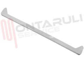 Visualizza i dettagli per PROFILO BIANCO COPRIVERDURIERA CM.46,5X4,6X1,2 Immagine di PROFILO BIANCO COPRIVERDURIERA CM.46,5X4,6X1,2