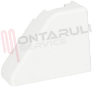 Immagine di COPERCHIO SUPPORTO CERNIERA COPERCHIO LATO DX BIANCO