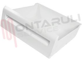 Visualizza i dettagli per CASSETTO CONGELATORE CENTRALE BIANCO 428X410X115/150MM. Immagine di CASSETTO CONGELATORE CENTRALE BIANCO 428X410X115/150MM.