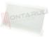 Immagine di RIPIANO IN VETRO CON BORDI IN PLASTICA BIANCO 485X310MM.