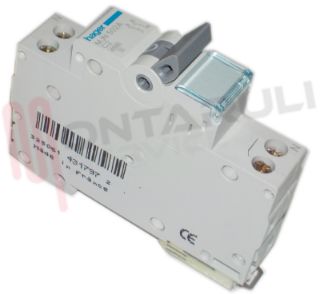 Immagine di INTERRUTTORE AUTOMATICO 1P+N 2A 4.5KA C HAGER