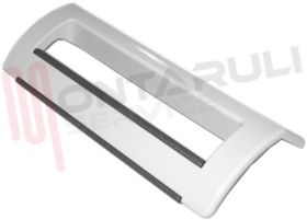 Visualizza i dettagli per MANIGLIA FRIGO BIANCA L=200MM. Immagine di MANIGLIA FRIGO BIANCA L=200MM.