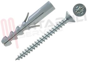 Visualizza i dettagli per KIT 100 PEZZI VITE+FISCHER D.8MM. Immagine di KIT 100 PEZZI VITE+FISCHER D.8MM.