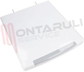 Visualizza i dettagli per COPERCHIO COMPLETO CON MANIGLIA LAVATRICE BIANCO 400X460MM. Immagine di COPERCHIO COMPLETO CON MANIGLIA LAVATRICE BIANCO 400X460MM.