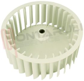 Visualizza i dettagli per GIRANTE VENTOLA TURBINA RAFFRED. MOTORE ASCIUGATRICE Ø150MM. Immagine di GIRANTE VENTOLA TURBINA RAFFRED. MOTORE ASCIUGATRICE Ø150MM.
