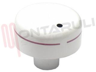 Immagine di MANOPOLA FORNO BIANCA D.6MM. ORIGINALE