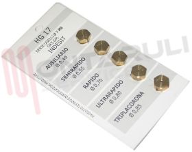 Visualizza i dettagli per SERIE 5 UGELLI GPL 7MB INDESIT Immagine di SERIE 5 UGELLI GPL 7MB INDESIT