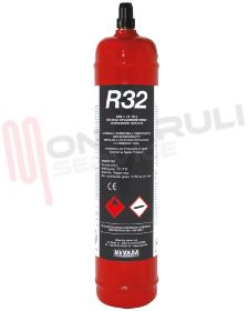 Visualizza i dettagli per GAS REFRIGERANTE R32 GR. 800 1KG. RICARICABILE Immagine di GAS REFRIGERANTE R32 GR. 800 1KG. RICARICABILE