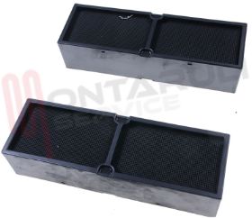Visualizza i dettagli per FILTRO CAPPA CERAMICO ATTIVO KIT 2PZ. ORIGINALE Immagine di FILTRO CAPPA CERAMICO ATTIVO KIT 2PZ. ORIGINALE