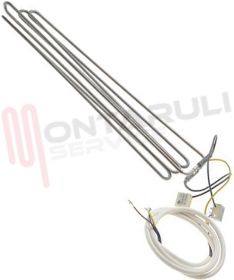 Visualizza i dettagli per RESISTENZA SBRINAMENTO 400W 230V CON TERMICI Immagine di RESISTENZA SBRINAMENTO 400W 230V CON TERMICI