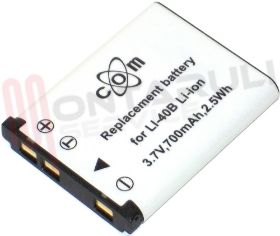 Visualizza i dettagli per BATTERIA 3,7V 700MAH LI-40B COMPATIBILE PER FOTOCAMERA Immagine di BATTERIA 3,7V 700MAH LI-40B COMPATIBILE PER FOTOCAMERA