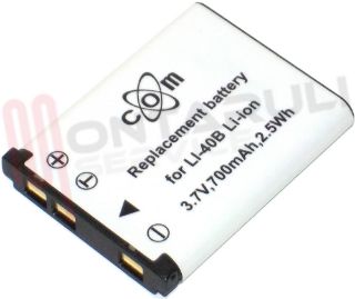 Immagine di BATTERIA 3,7V 700MAH LI-40B COMPATIBILE PER FOTOCAMERA